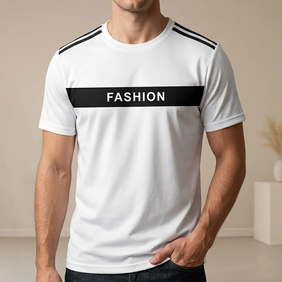 Men's Half Slevee Stylish T-shirt