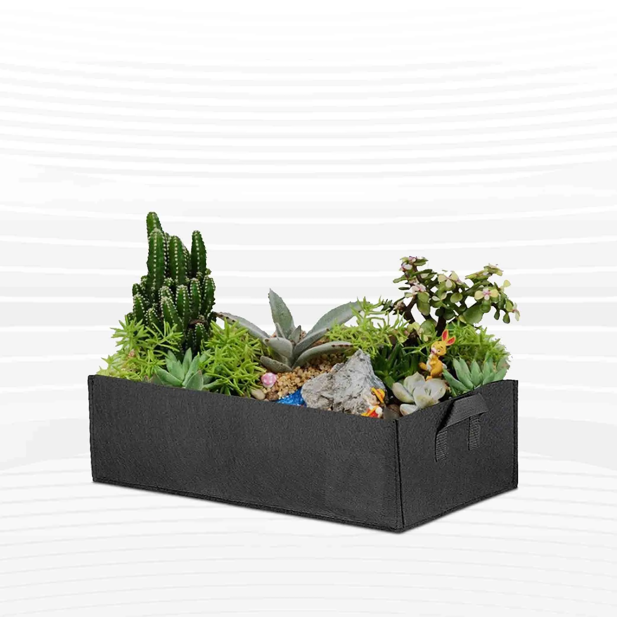 48 Inch Eco- Friendly Geo Fabric Vegetable Bed