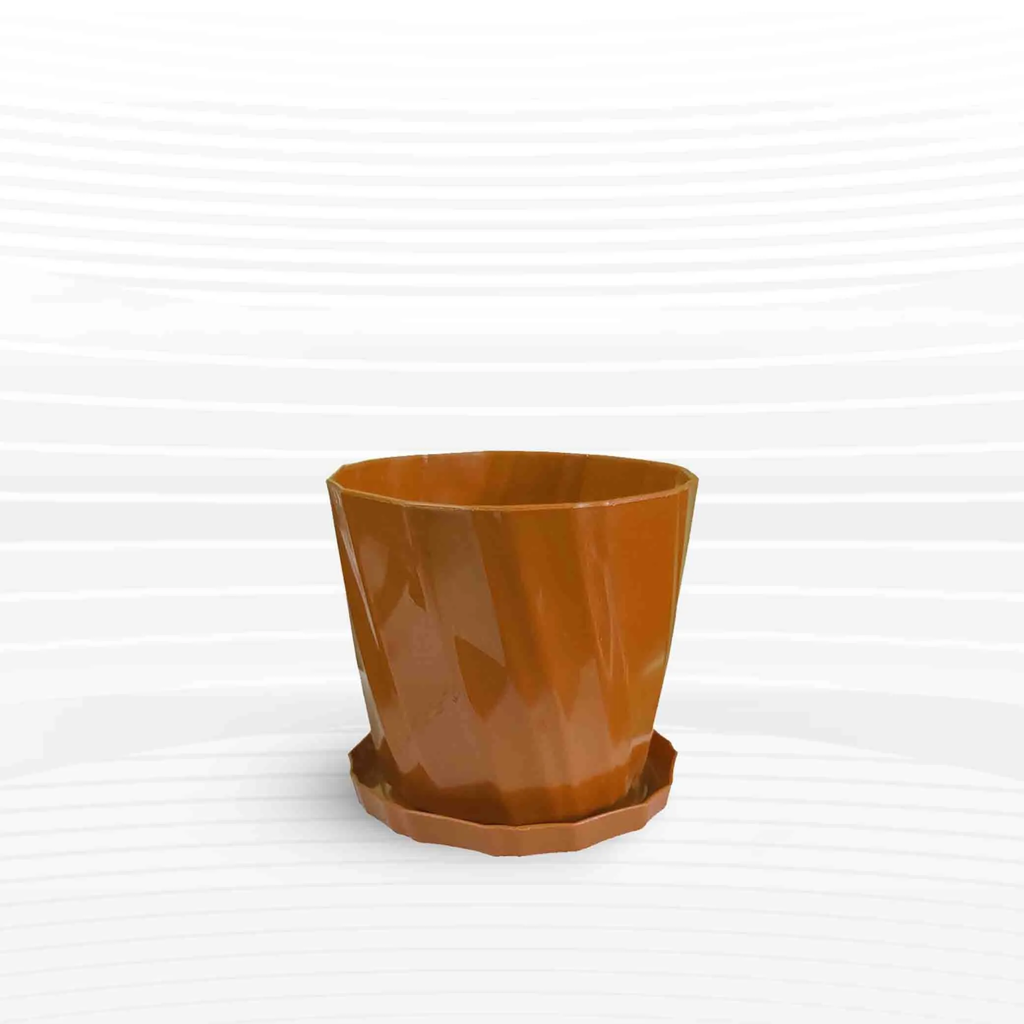 5 Inch Camellia Planter With Tray