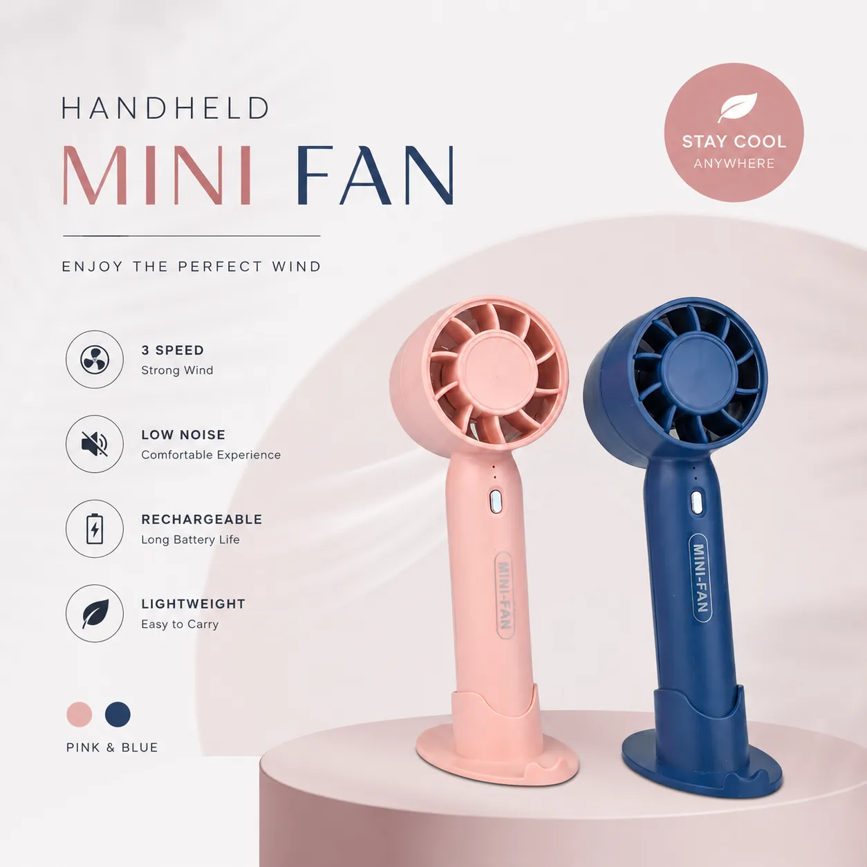 T10 Handheld Mini Fan