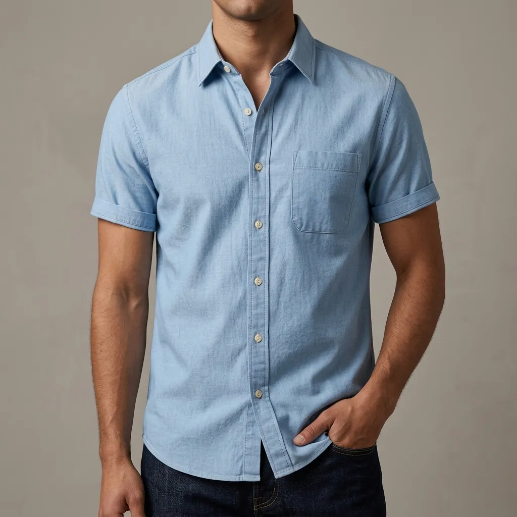 kaizar cotton Half sleeves Shirt For Men's