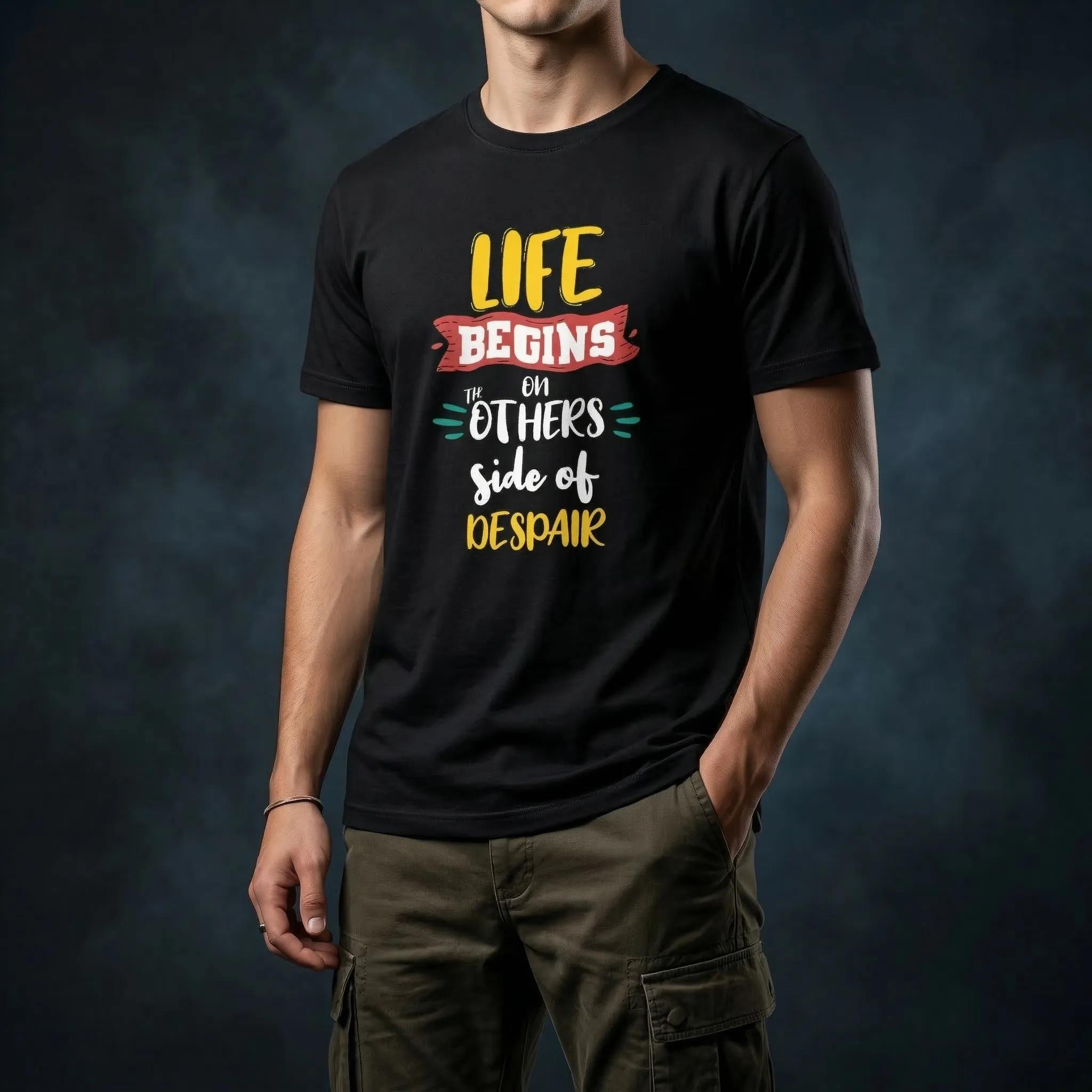 Unique Design Cotton T-Shirt