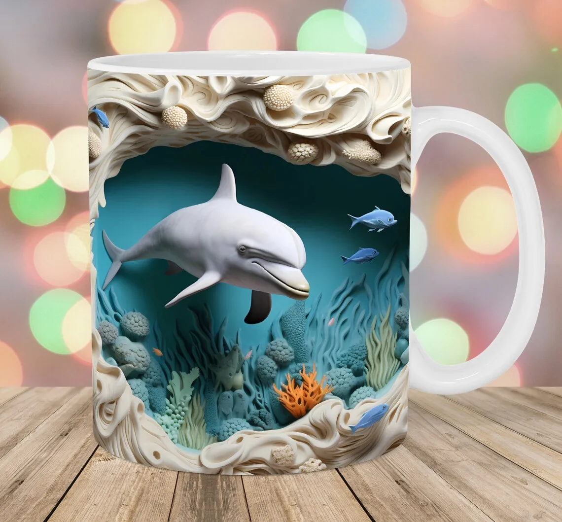 Attractive 3D Design Mug