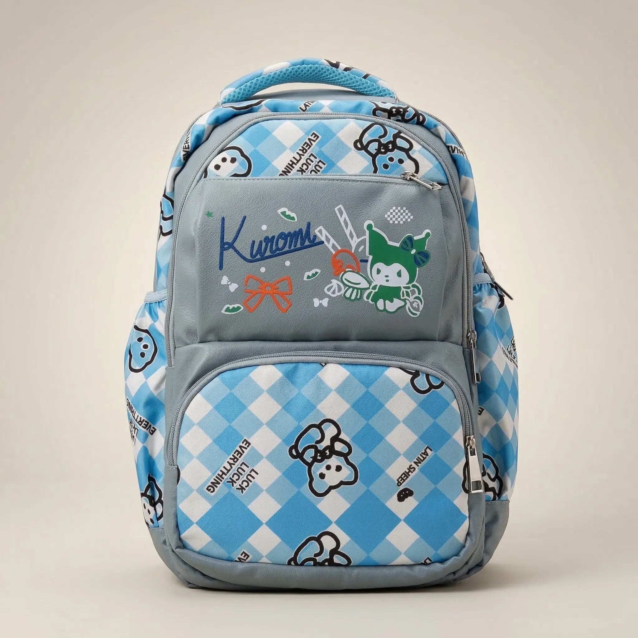 Premium Quality Kuromi Themed Stylish Backpack