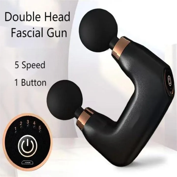Double Headed Fascia Massage Gun (MGE-016)