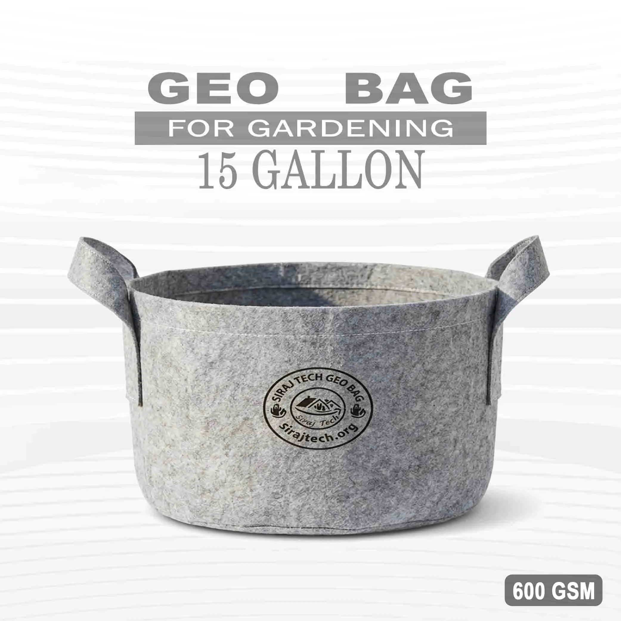 Eco-Friendly Geo Bag (Fabric Tub) - 15 Gallon (18 Inch)