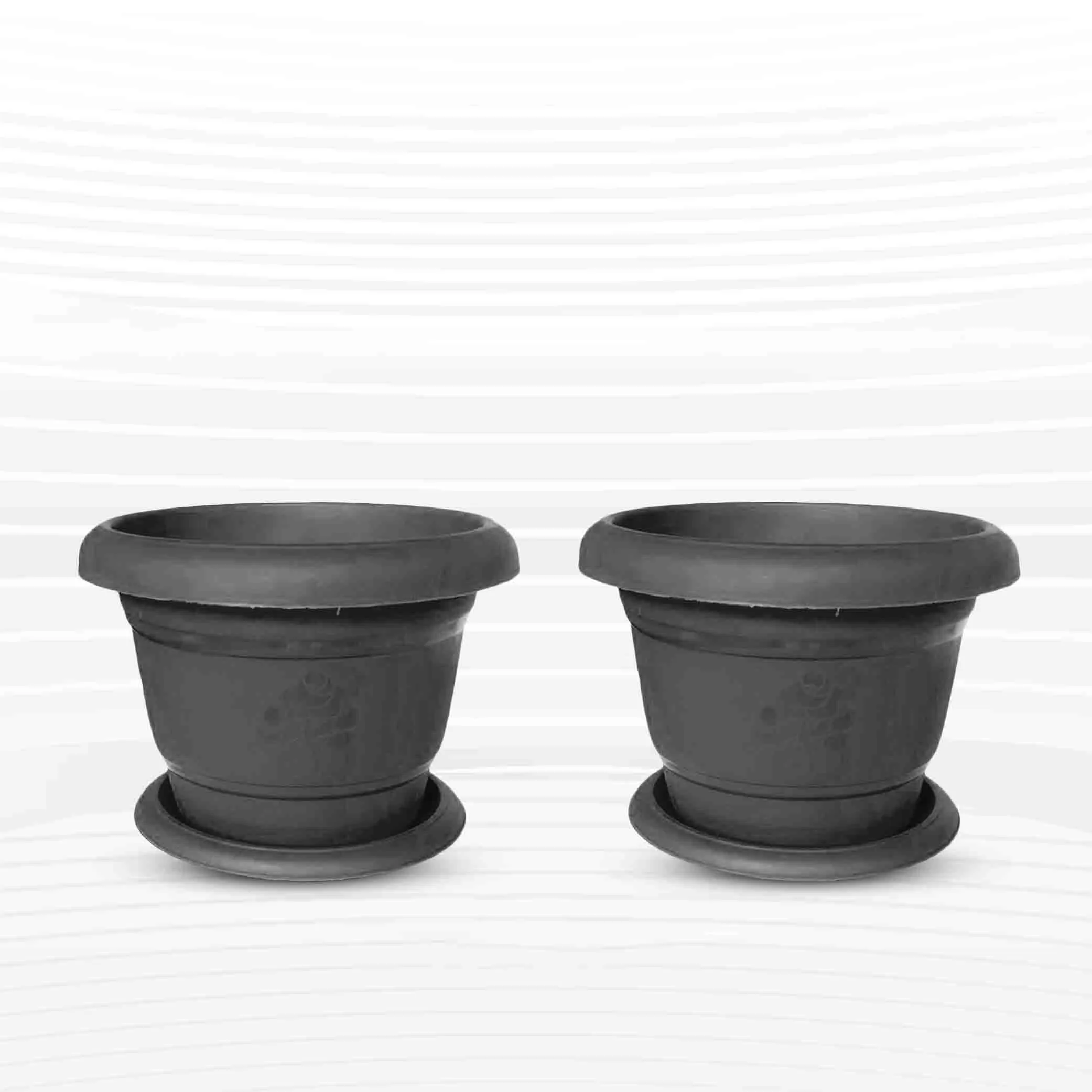 Eco Tub With Tray (6 Inch) - 2Pcs