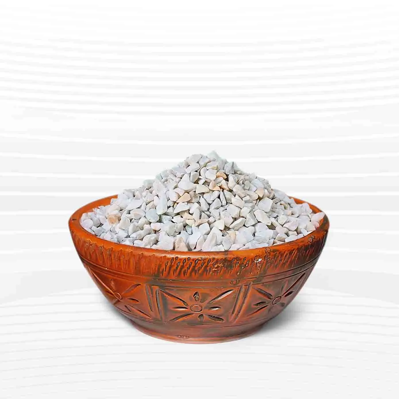 White Stone for Gardening, Aquarium and Others - 5Kg